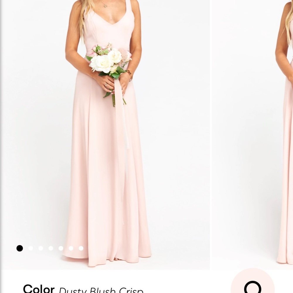 Jenn Dress XXS dusty blush